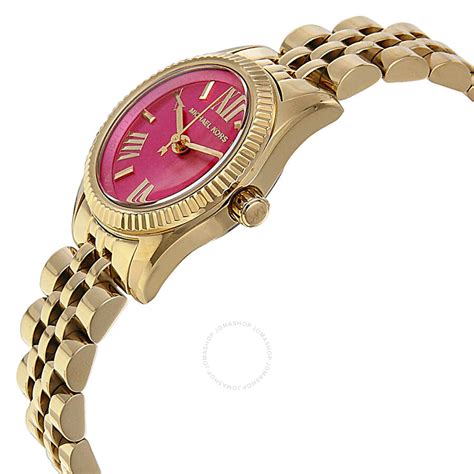 mini lexington watch set michael kors